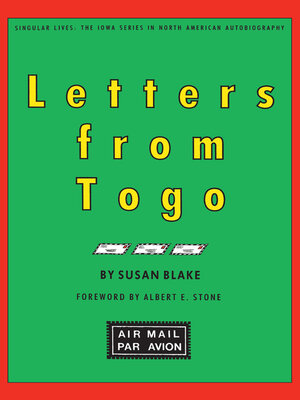 cover image of Letters from Togo